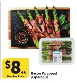 Albertsons Bacon Wrapped Asparagus offer