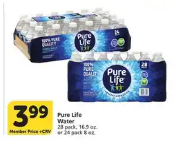 Albertsons Pure Life Water offer