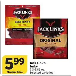 Albertsons Jack Link's Jerky offer