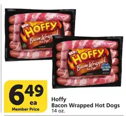 Albertsons Hoffy Bacon Wrapped Hot Dogs offer