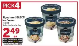 Albertsons Signature SELECT Ice Cream offer