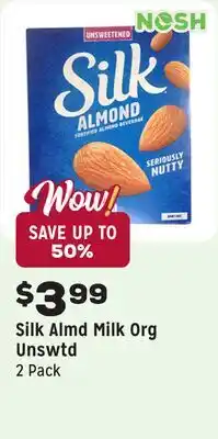 Grocery Outlet Almd Milk Org Unswtd offer
