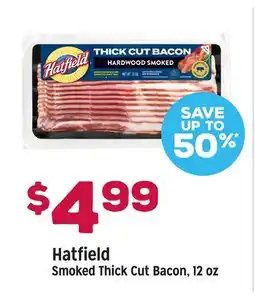Grocery Outlet Hatfield Smoked Thick Cut Bacon offer