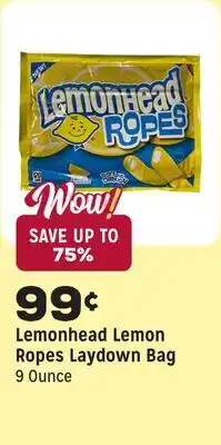 Grocery Outlet Lemon Ropes Laydown Bag offer