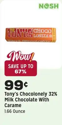 Grocery Outlet 32% Milk Chocolate With Carame offer