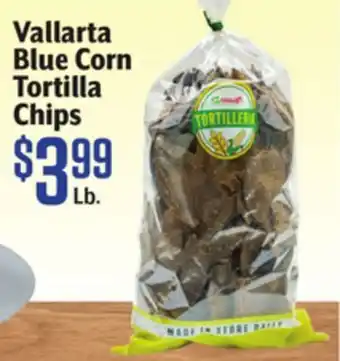 Vallarta Supermarkets Vallarta Blue Corn Tortilla Chips offer