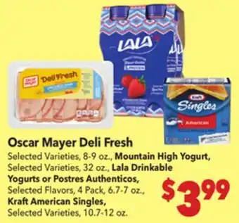 Vallarta Supermarkets Oscar Mayer Deli Fresh offer