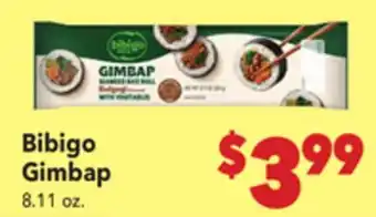 Vallarta Supermarkets Bibigo Gimbap offer