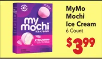 Vallarta Supermarkets MyMo Mochi Ice Cream offer
