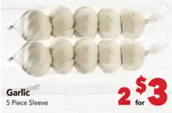 Vallarta Supermarkets Garlic offer