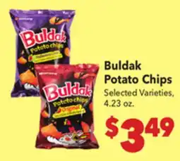 Vallarta Supermarkets Buldak Potato Chips offer