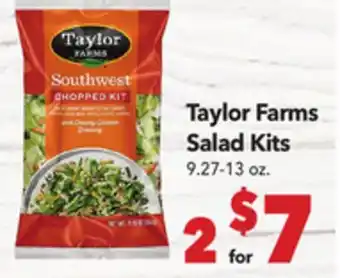 Vallarta Supermarkets Taylor Farms Salad Kits offer