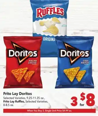 Vallarta Supermarkets Frito Lay Doritos offer