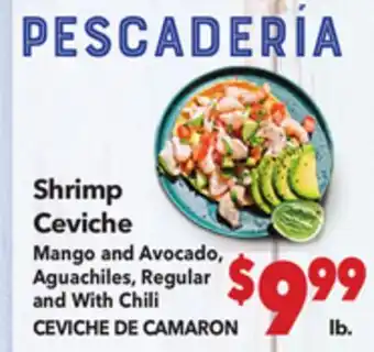 Vallarta Supermarkets Shrimp Ceviche / CEVICHE DE CAMARON offer