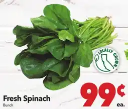 Vallarta Supermarkets Fresh Spinach offer