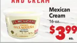 Vallarta Supermarkets Mexican Cream offer