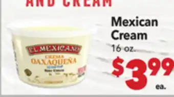 Vallarta Supermarkets Mexican Cream offer