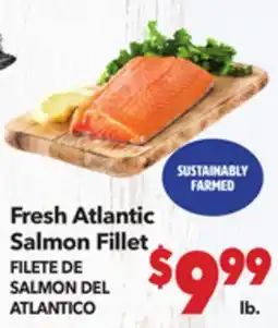 Vallarta Supermarkets Fresh Atlantic Salmon Fillet / FILETE DE SALMON DEL ATLANTICO offer