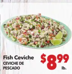 Vallarta Supermarkets Fish Ceviche / CEVICHE DE PESCADO offer