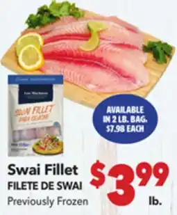Vallarta Supermarkets Swai Fillet / FILETE DE SWAI offer