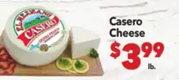 Vallarta Supermarkets Casero Cheese offer