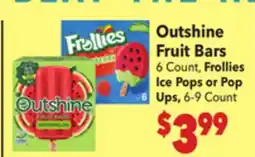 Vallarta Supermarkets Outshine Fruit Bars offer