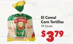 Vallarta Supermarkets El Comal Corn Tortillas offer