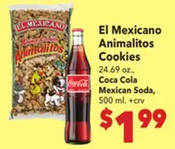 Vallarta Supermarkets El Mexicano Animalitos Cookies offer