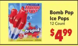 Vallarta Supermarkets Bomb Pop Ice Pops offer