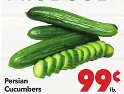 Vallarta Supermarkets Persian Cucumbers offer