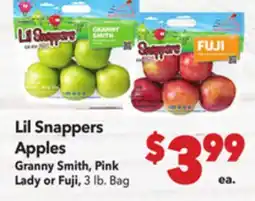 Vallarta Supermarkets Lil Snappers Apples offer