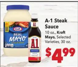 Vallarta Supermarkets A-1 Steak Sauce offer