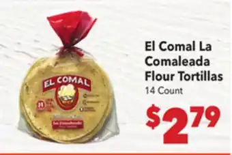 Vallarta Supermarkets El Comal La Comaleada Flour Tortillas offer