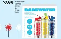 Aldi Barewater Spiked Water offer