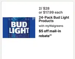 Walgreens 24-Pack Products offer