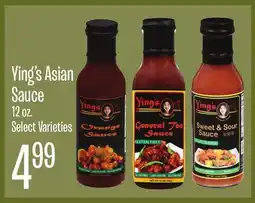 Jewel-Osco Ying's Asian Sauce offer
