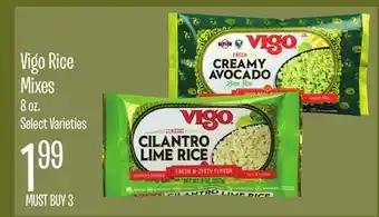 Jewel-Osco Vigo Rice Mixes offer