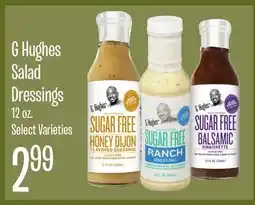 Jewel-Osco G Hughes Salad Dressings offer