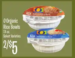 Jewel-Osco O Organic Rice Bowls offer