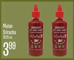 Jewel-Osco Mulan Sriracha offer