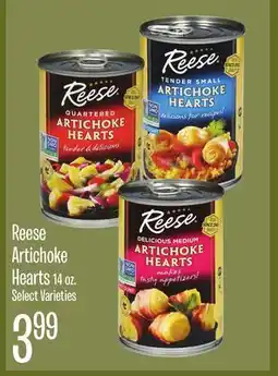 Jewel-Osco Reese Artichoke Hearts offer