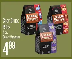 Jewel-Osco Char Crust Rubs offer