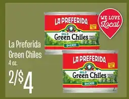 Jewel-Osco La Preferida Green Chiles offer