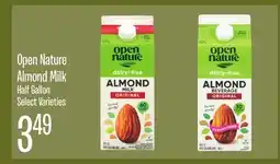 Jewel-Osco Open Nature Almond Milk offer