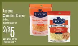 Jewel-Osco Lucerne Shredded Cheese offer