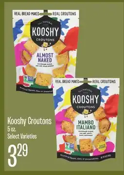 Jewel-Osco Kooshy Croutons offer
