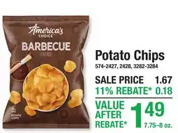 Menards Potato Chips offer