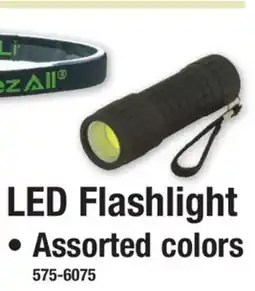 Menards LED Flashlight offer