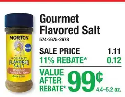 Menards Gourmet Flavored Salt offer