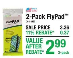 Menards 2-Pack FlyPad offer
